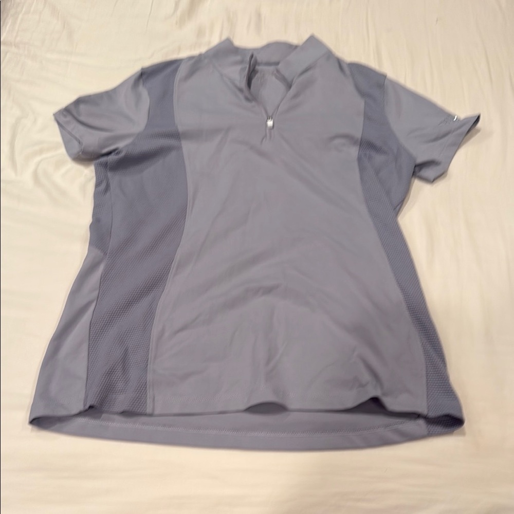 Womans Gray Polo Shirt